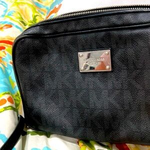 Michael Kors black shoulder purse.